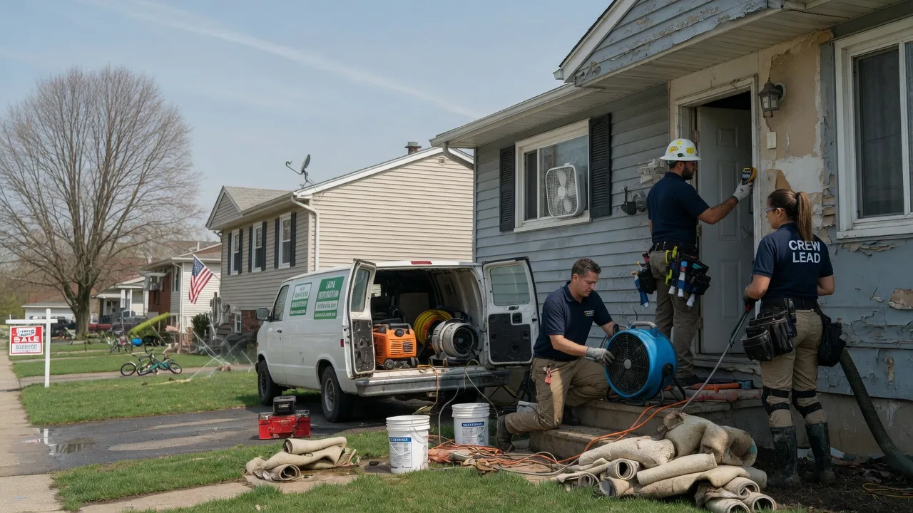 Flood Cleanup in Woolrich, PA near me